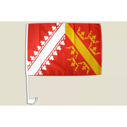 ALSACE - Drapeau Administratif Pour Voiture 30x40 cm