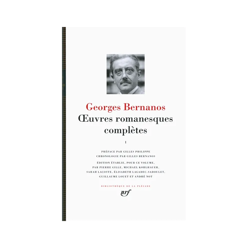 Oeuvres romanesques complètes. Vol. 1 de Georges Bernanos