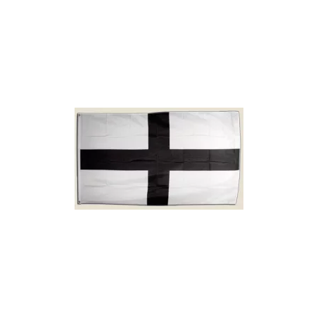 BRETAGNE - Drapeau Kroaz Du 90x150cm avec Oeillets