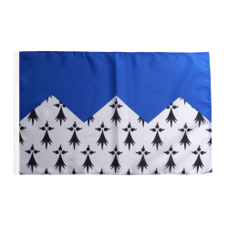 BRETAGNE Dept Côtes-d'Armor - Drapeau 90x150cm avec Oeillets