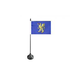 BRETAGNE Ville: Saint-Brieuc - Drapeau 10x15cm Hampe Pastique