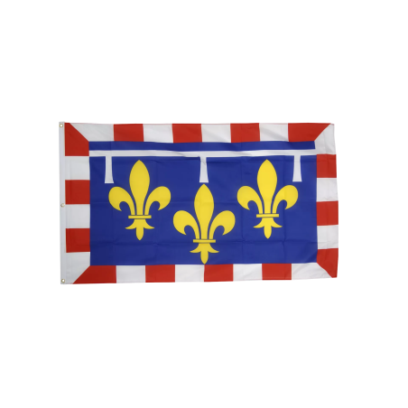 CENTRE Région - Drapeau 150x250cm avec 3 Oeillets