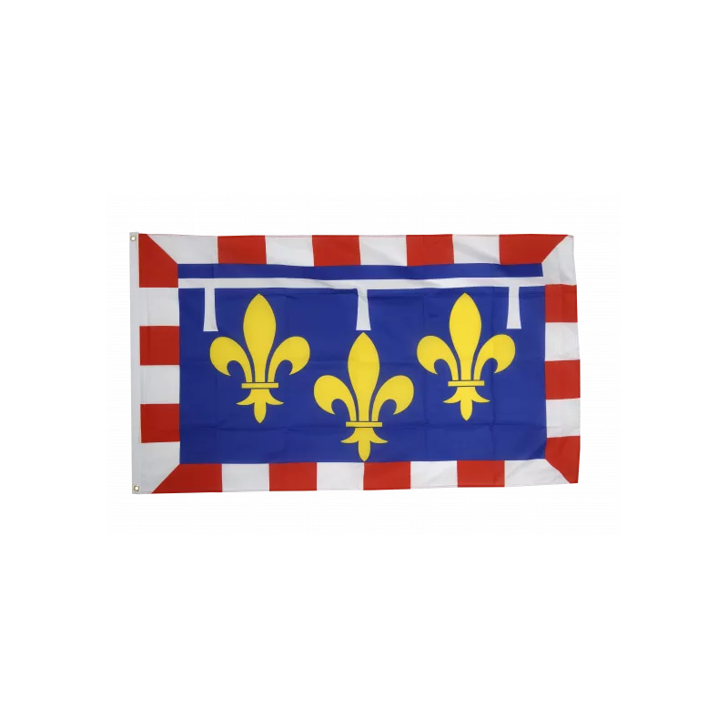 CENTRE Région - Drapeau 90x150cm avec 2 Oeillets