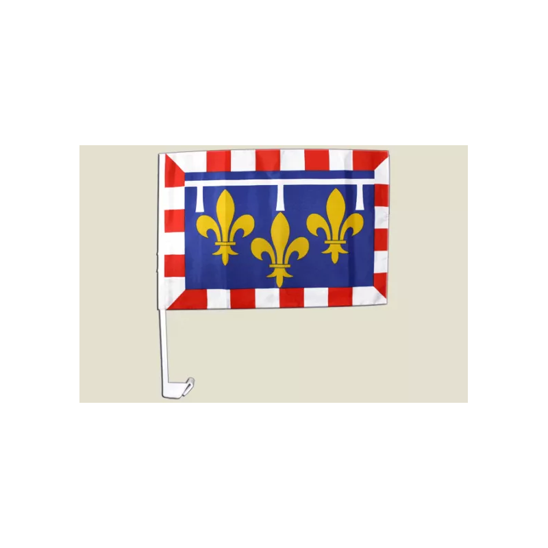 CENTRE Région - Drapeau Pour Voiture 30x40 cm