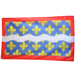 CHER - Drapeau 90x150cm avec Oeillets