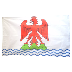 COMTE DE NICE - Drapeau 90x150cm avec Oeillets