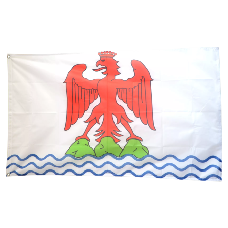 COMTE DE NICE - Drapeau 90x150cm avec Oeillets