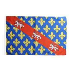 CREUSE - Drapeau 30x45 cm avec Ourlet