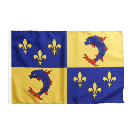 DAUPHINE - Drapeau 30x45 cm avec Ourlet