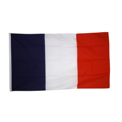 FRANCE - Drapeau 90x150 cm avec 2 Oeillets