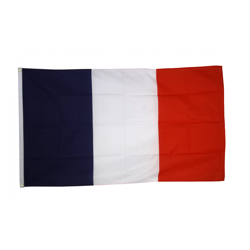 FRANCE - Drapeau 60x90 cm avec 2 Oeillets