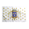 Drapeau royaume de France 987 -  1791 Taille: 30x45cm avec Ourlet passage d'une hampe