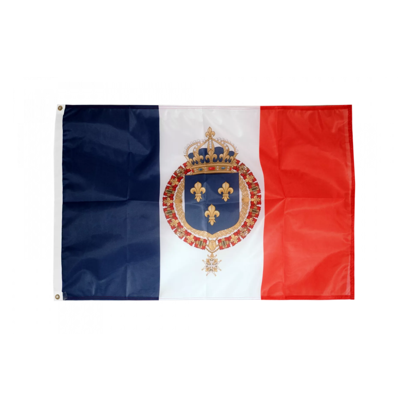 Drapeau Royal Taille: 60x90cm avec 2 Oeillets