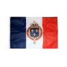 Drapeau Royal Taille: 60x90cm avec 2 Oeillets