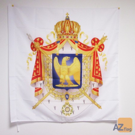 Napoléon III Second Empire 1852-1870 90x90 cm Polyester Fourreau pour hampe