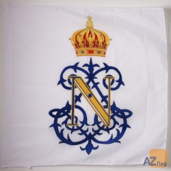 Drapeau Monogramme imperial Napoleon III 150x90 cm Polyester 100D Fourreau pour hampe