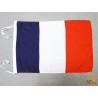 Drapeau Français avec cordelette de fixation 45x30cm