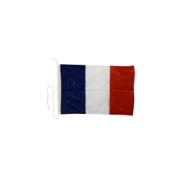 Drapeau Français pour Bateau 30x40cm