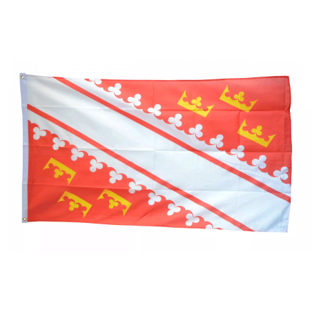 ALSACE - Drapeau Historique 60x90 cm avec Oeillets