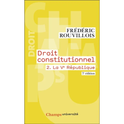 Droit constitutionnel. Vol. 2.