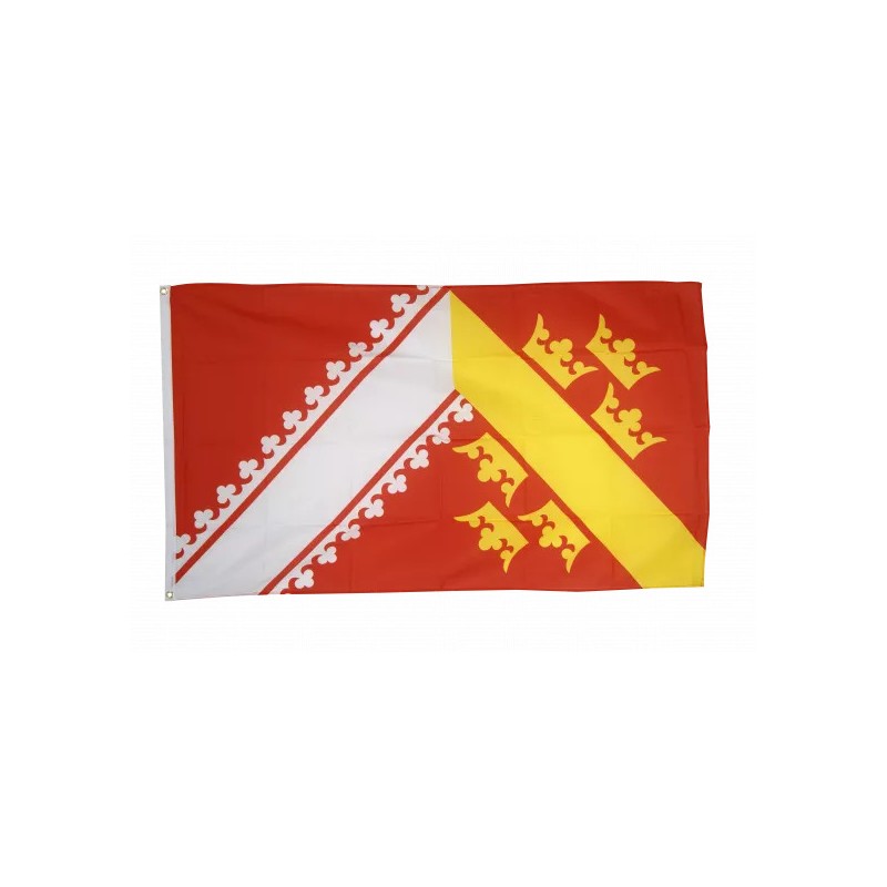 ALSACE - Drapeau administratif 90x150 cm avec Oeillets