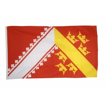 ALSACE - Drapeau administratif 90x150 cm avec Oeillets