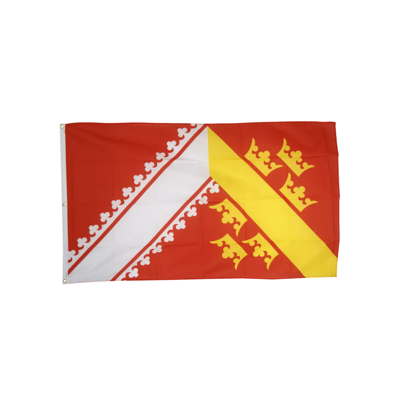 ALSACE - Drapeau Administratif 150x250 cm avec 3 Oeillets