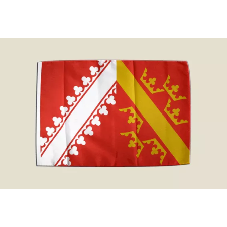 ALSACE - Drapeau Administratif 30x45 cm avec Ourlet