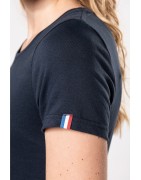 T-shirts en coton pour femme. Coupe droite ou cintrée. Dans différentes couleurs.